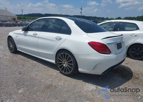 2016 Mercedes-Benz C 450 Amg 4Matic from USA, damaged, VIN 55SWF6EB9GU124008